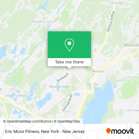 Mapa de Eric Moss Fitness