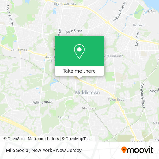 Mile Social map