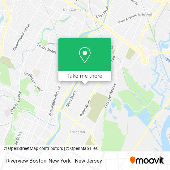 Riverview Boston map