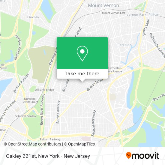 Oakley 221st map