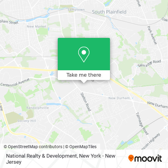 National Realty & Development map