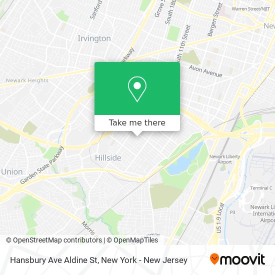 Mapa de Hansbury Ave Aldine St
