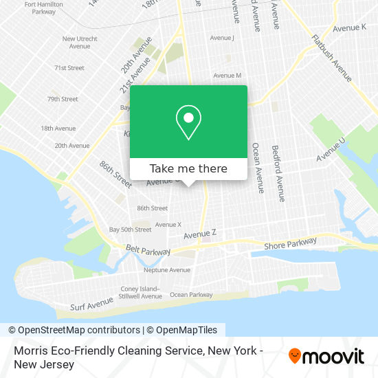 Morris Eco-Friendly Cleaning Service map