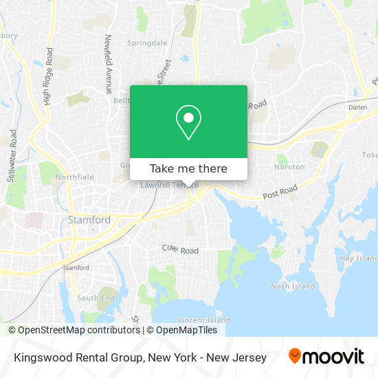 Mapa de Kingswood Rental Group