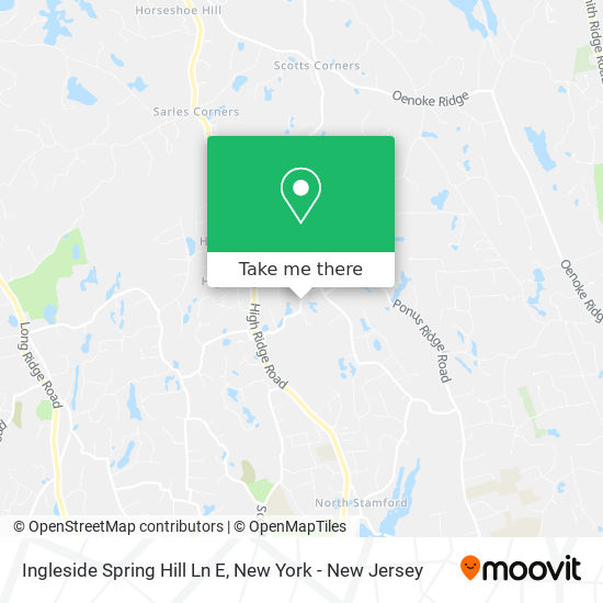 Mapa de Ingleside Spring Hill Ln E