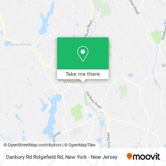 Mapa de Danbury Rd Ridgefield Rd