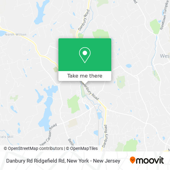 Mapa de Danbury Rd Ridgefield Rd