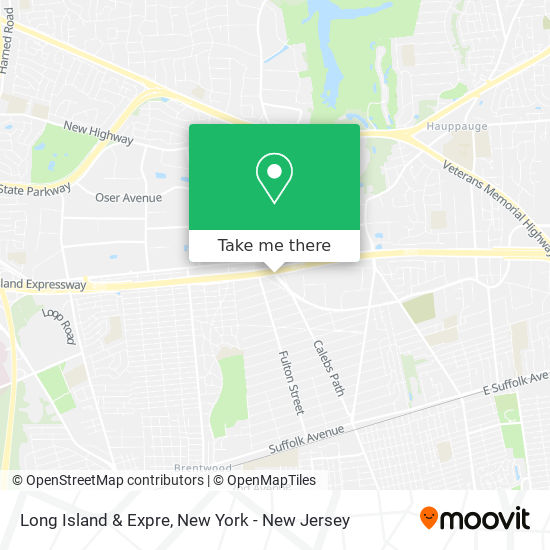 Mapa de Long Island & Expre