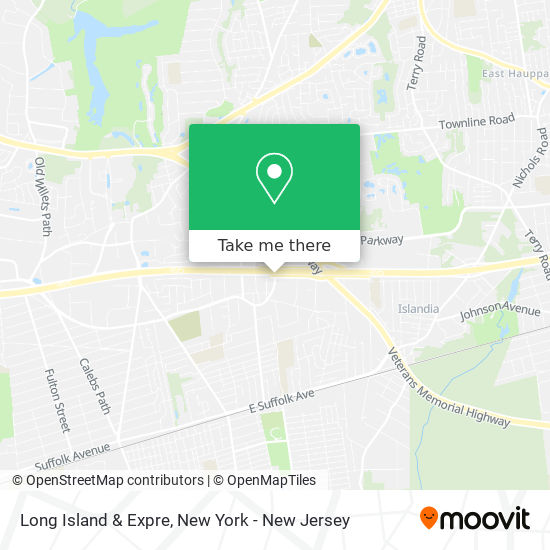 Mapa de Long Island & Expre