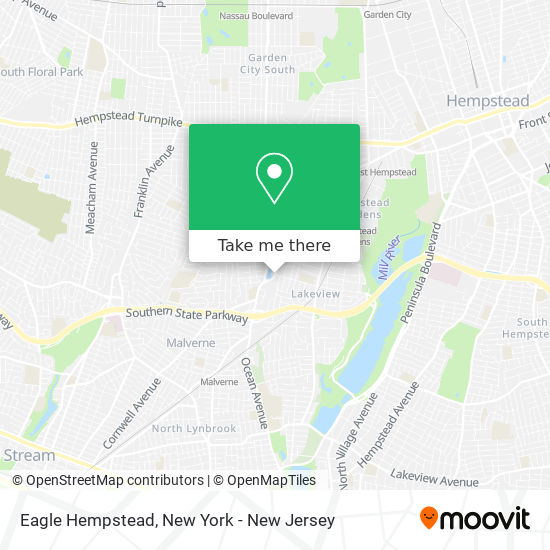 Eagle Hempstead map