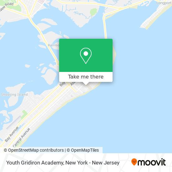 Youth Gridiron Academy map