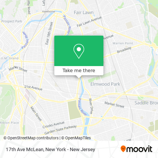 Mapa de 17th Ave McLean