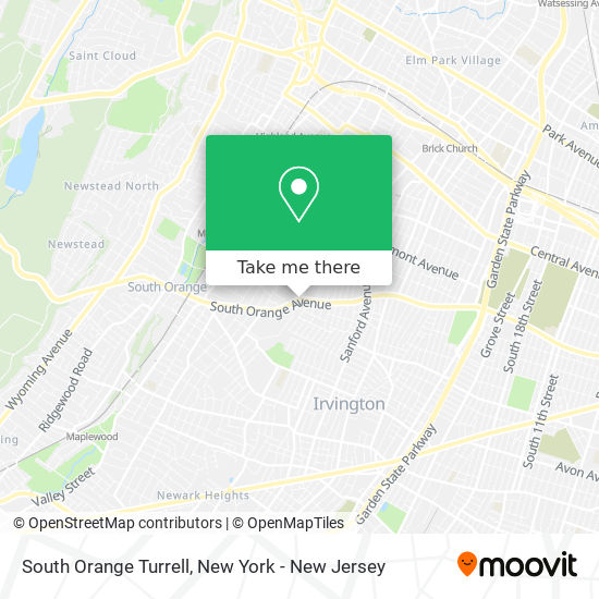 South Orange Turrell map