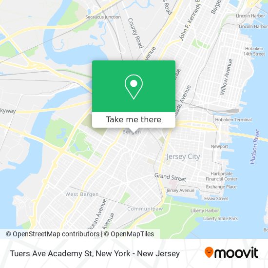 Mapa de Tuers Ave Academy St