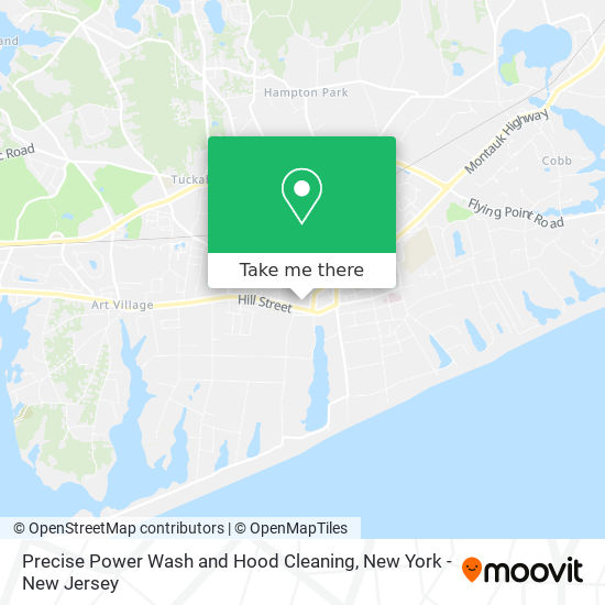 Precise Power Wash and Hood Cleaning map