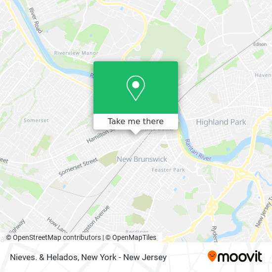 Nieves. & Helados map