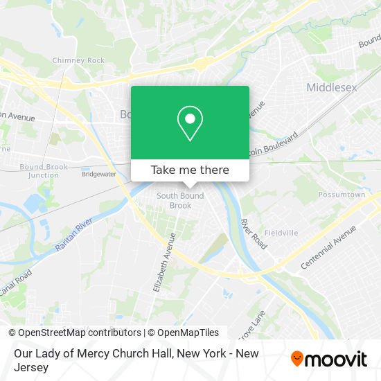 Our Lady of Mercy Church Hall map