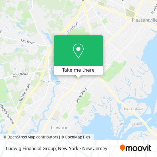 Ludwig Financial Group map