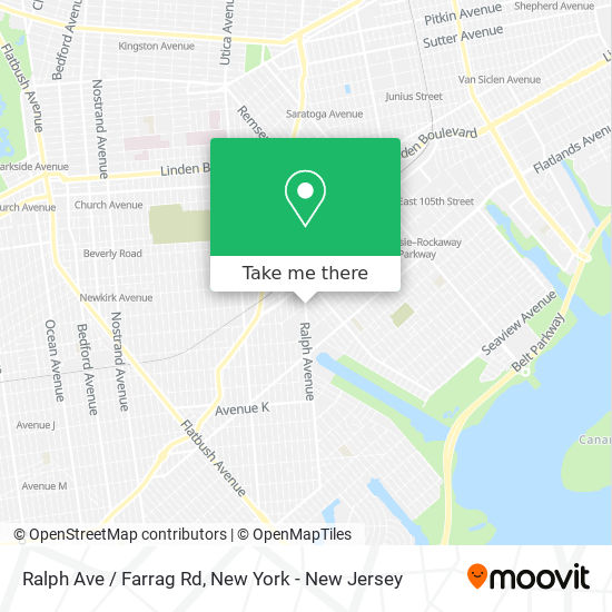 Ralph Ave / Farrag Rd map