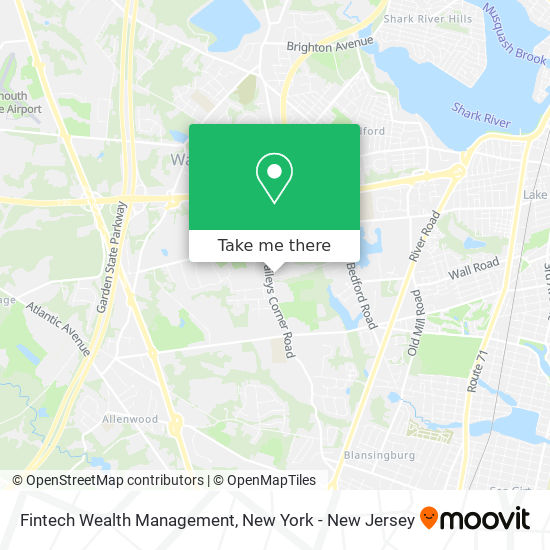Fintech Wealth Management map