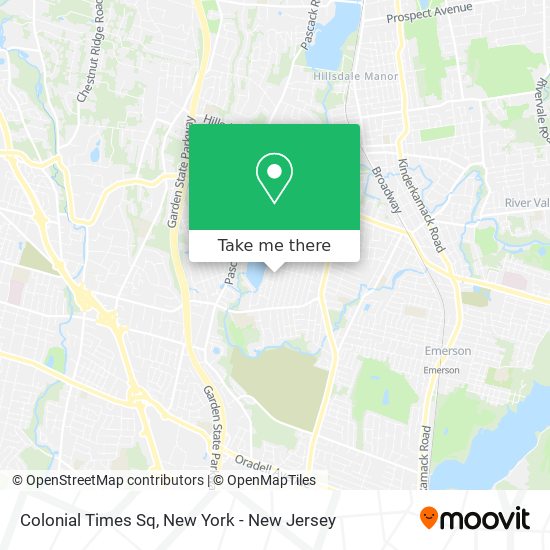 Mapa de Colonial Times Sq