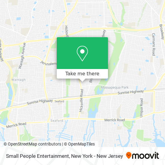 Small People Entertainment map