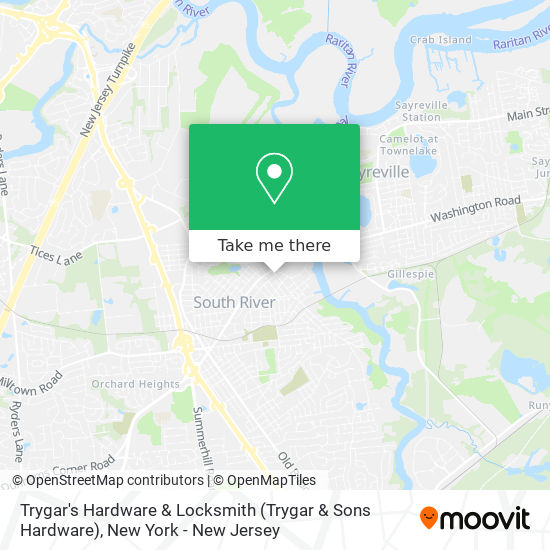 Trygar's Hardware & Locksmith (Trygar & Sons Hardware) map