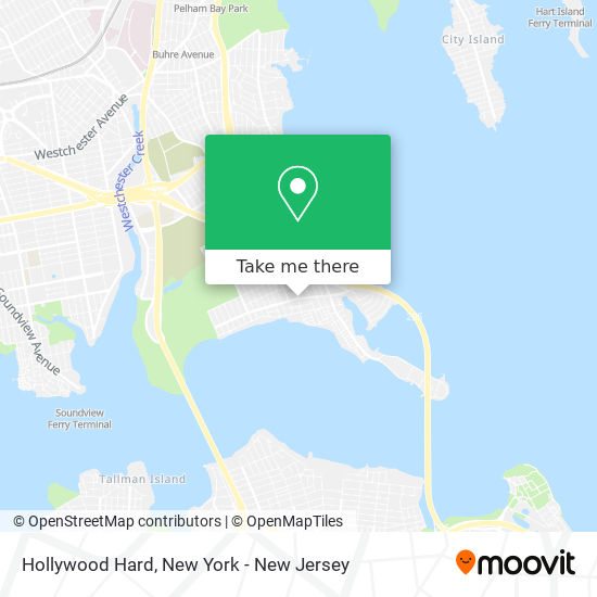 Mapa de Hollywood Hard