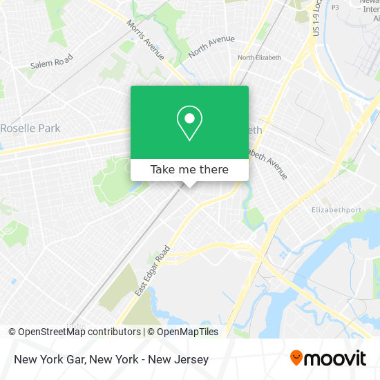 New York Gar map