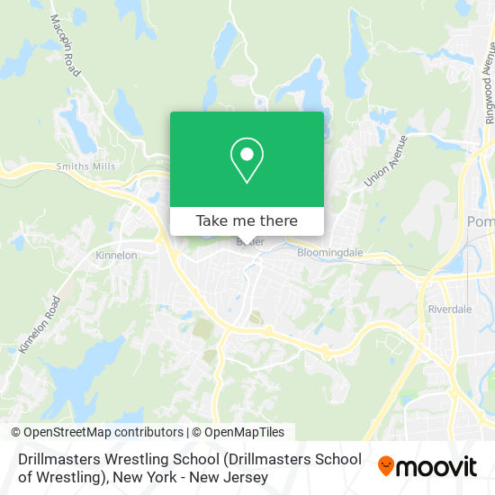 Drillmasters Wrestling School map