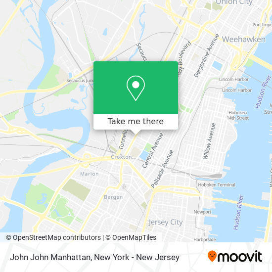 John John Manhattan map