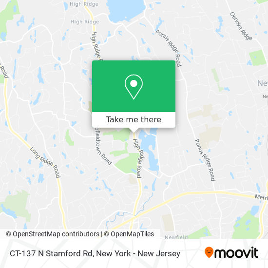 Mapa de CT-137 N Stamford Rd