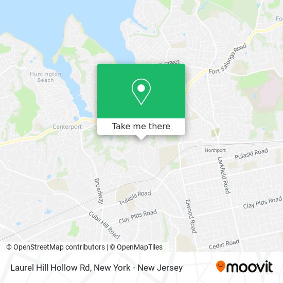 Laurel Hill Hollow Rd map