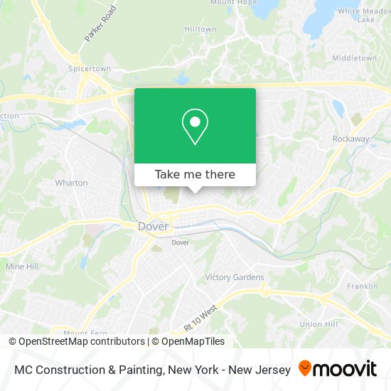 Mapa de MC Construction & Painting