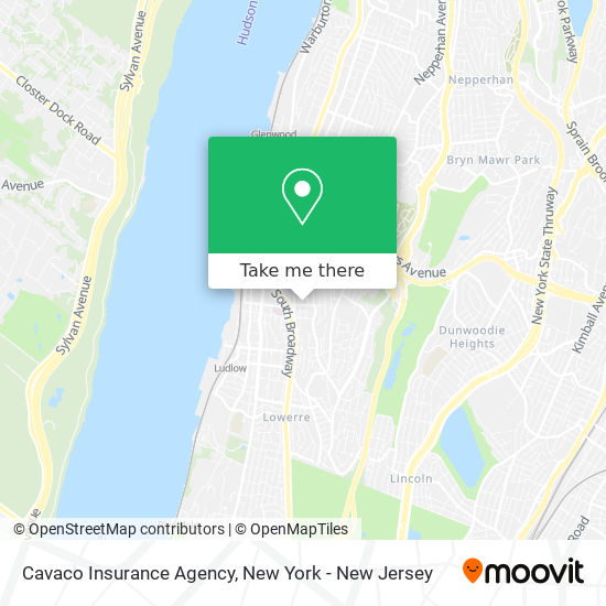 Cavaco Insurance Agency map