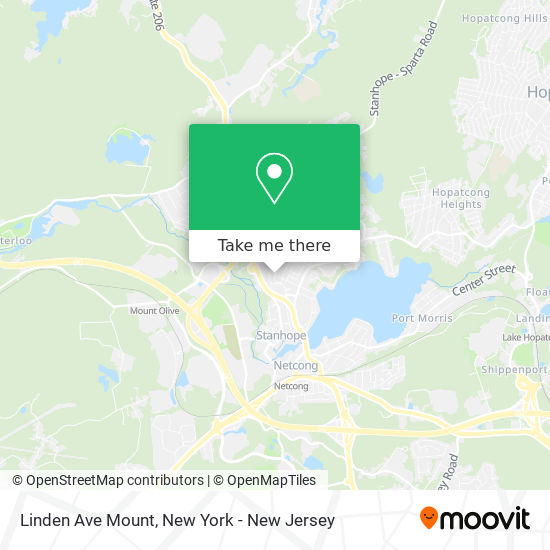 Mapa de Linden Ave Mount