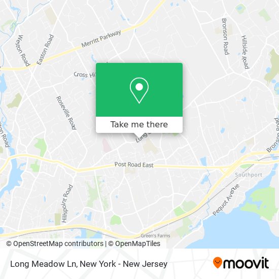 Mapa de Long Meadow Ln