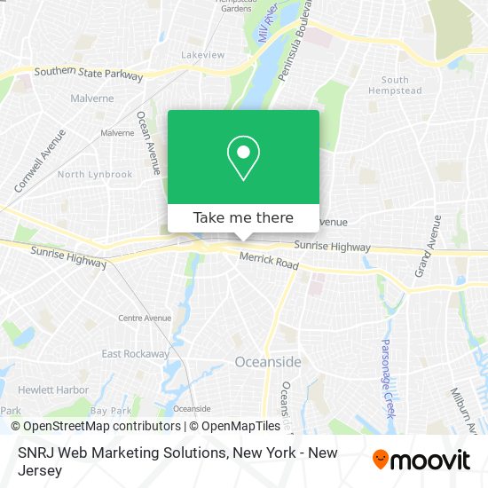 SNRJ Web Marketing Solutions map