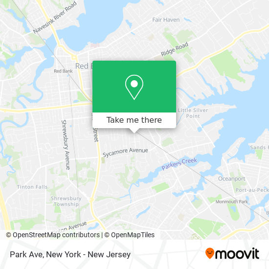 Mapa de Park Ave