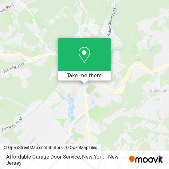 Affordable Garage Door Service map