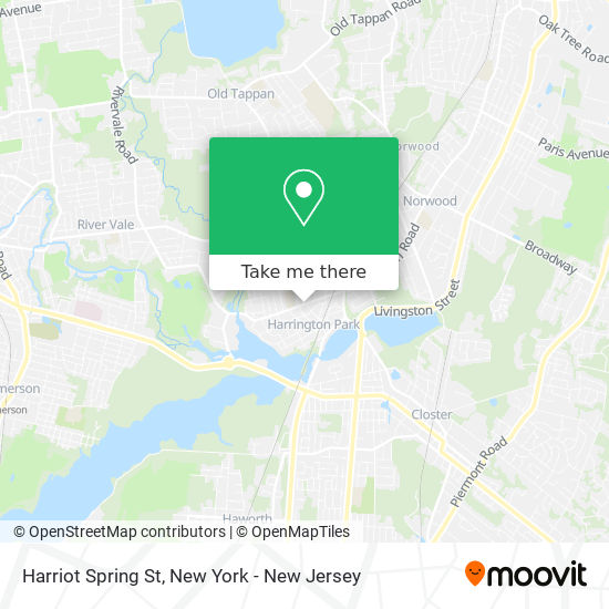 Mapa de Harriot Spring St