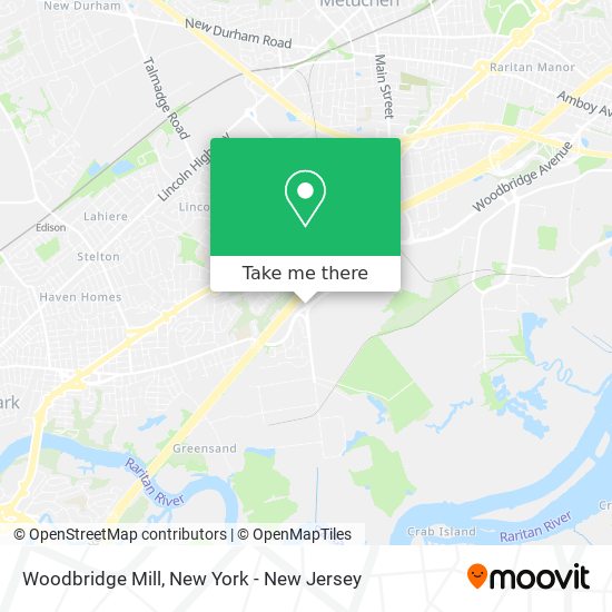 Mapa de Woodbridge Mill