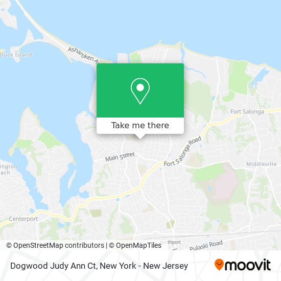 Mapa de Dogwood Judy Ann Ct