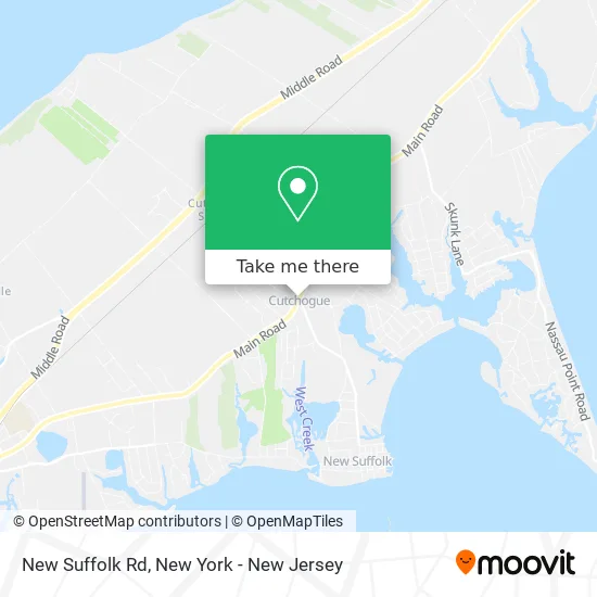 New Suffolk Rd map