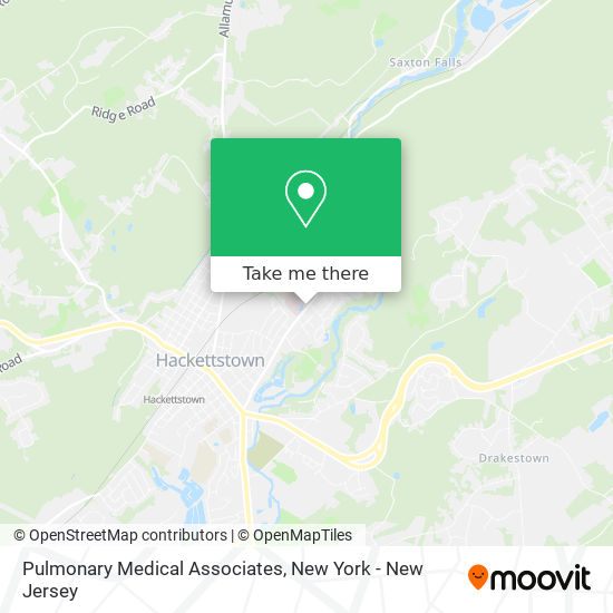 Pulmonary Medical Associates map
