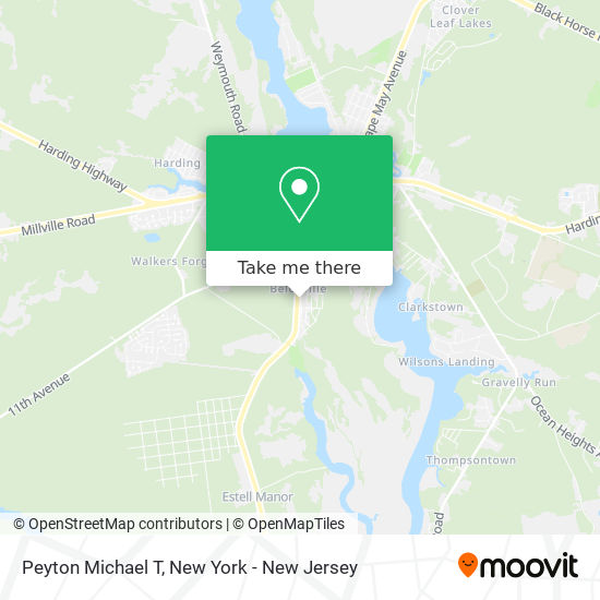 Peyton Michael T map