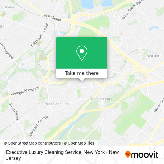 Executive Luxury Cleaning Service map