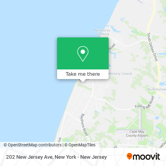 Mapa de 202 New Jersey Ave