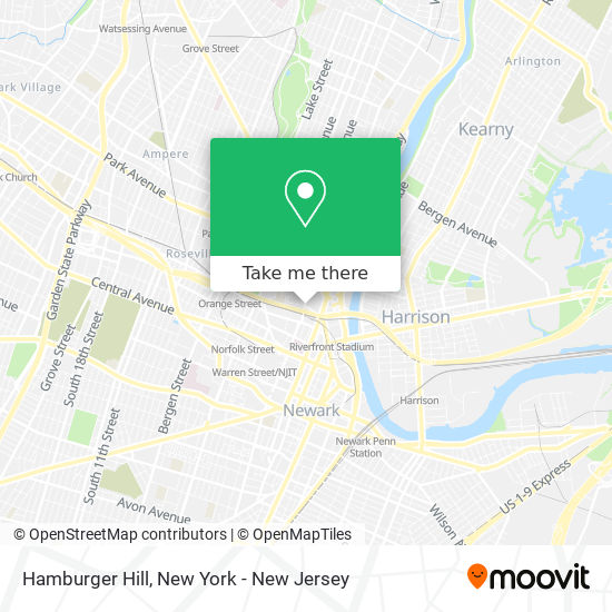 Hamburger Hill map