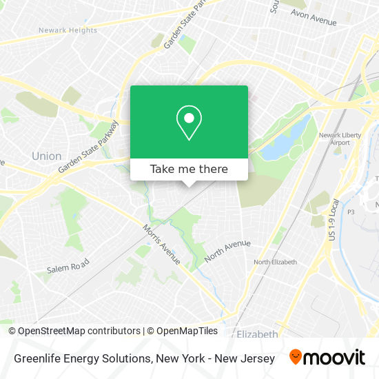 Greenlife Energy Solutions map
